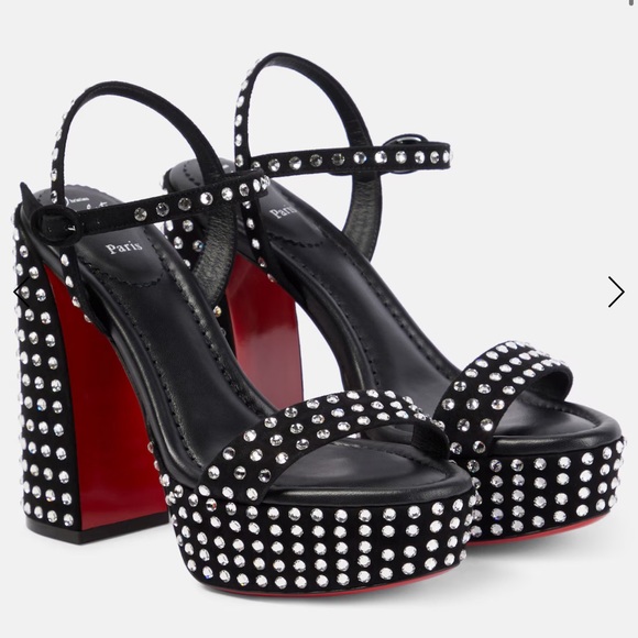 Christian Louboutin Movida Jane Strass Boum platform sandals - Picture 7 of 7